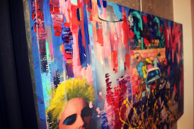 Suzi in Beirut at Vick Vanlian Showroom